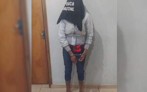 Joven de 19 años fue detenida tras robar dos celulares a su vecina en Coronel Oviedo – Prensa 5