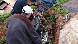 Delincuente tenía un "pozo" donde guardaba los "tesoros" robados