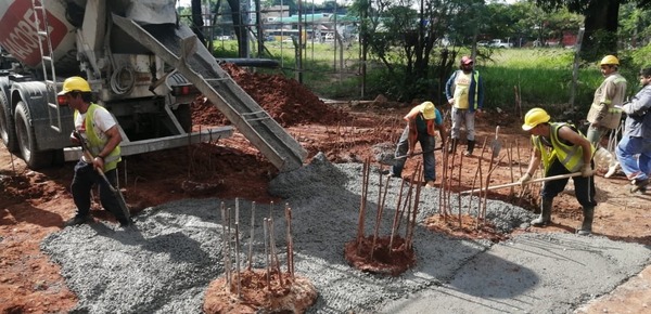 Puente Yberá: culmina la colocación de los pilotes y ahora se realiza el encofrado y armaduras - .::Agencia IP::.