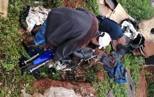 Joven escondió bajo tierra la moto que había robado en Itauguá – Prensa 5