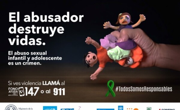 Campaña busca desnaturalizar el abuso sexual infantil y adolescente