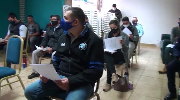 Cambyretá sigue con la capacitación para expedición de registros de conducir.