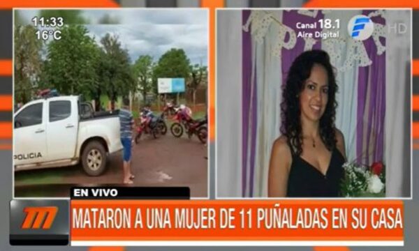 Presunto feminicidio conmueve a comunidad de Caazapá | Telefuturo