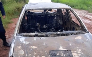 Hallaron dos cuerpos calcinados en el interior de un vehículo en Canindeyú - Megacadena — Últimas Noticias de Paraguay