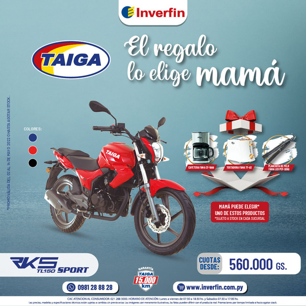Inverfin presentó promociones por el Día de la Madre y del Padre