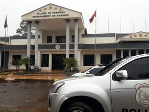 Denuncian vandalismo en Gobernación de Amambay - Nacionales - ABC Color
