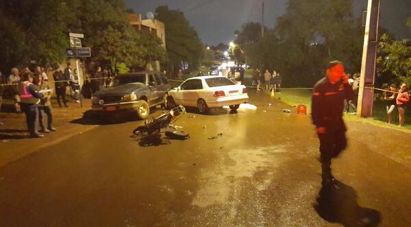 Motociclista muere en triple choque en Cambyretá