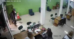La Nación / En violento asalto roban 30 millones de guaraníes