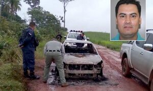 Encuentran vehículo incinerado con dos cuerpos calcinados en Canindeyú – Diario TNPRESS