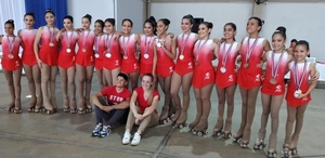 Patinadoras sanlorenzanas se alzaron con 27 medallas en la Primera Copa Regional 2022 - .::Agencia IP::.