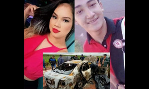 Un hombre fue a Curuguaty para ver a su novia y terminaron calcinados dentro de un automóvil - OviedoPress