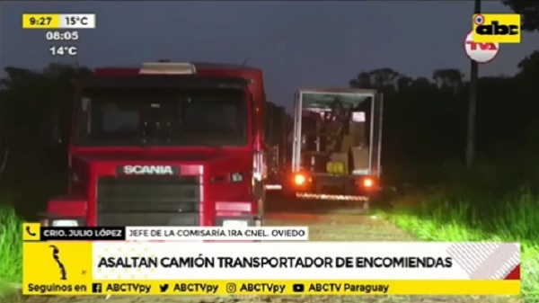 Detienen a cuatro “implicados” en asalto a camiones transportadores en Oviedo