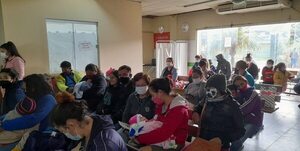 Alarmante aumento de casos respiratorios en niños  - Nacionales - ABC Color
