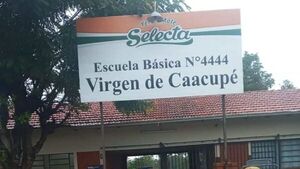 Delincuentes hurtaron objetos de valor de una escuela de Bella Vista