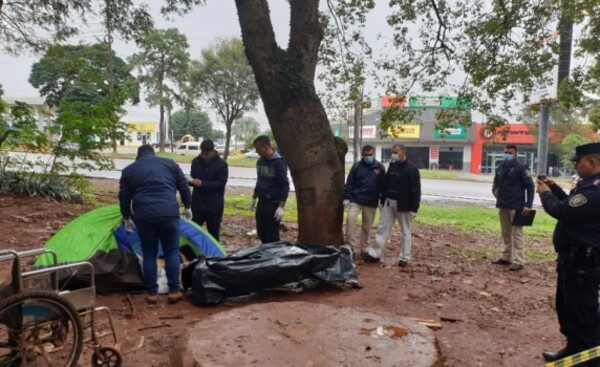 Encuentran muerto a conocido indigente del microcentro