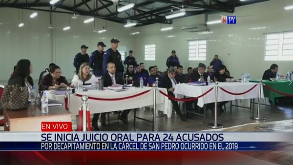 24 acusados enfrentan juicio oral por sangriento motín en San Pedro