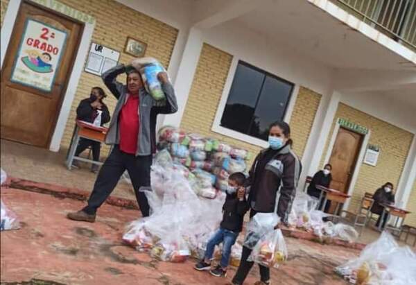 Merienda y almuerzo escolar llega a 789 instituciones educativas en San Pedro - .::Agencia IP::.