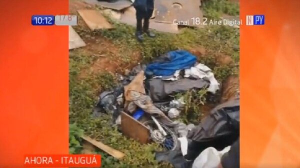 No quisieron darle fiado en la despensa, robó la moto del local y la enterró | Noticias Paraguay