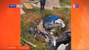 Quiso hacer un robo creativo: Enterró una moto hurtada de la despensa - PARAGUAYPE.COM