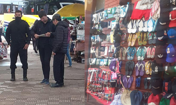 Desalojan a comerciante de la Terminal de Ómnibus de Villarrica - OviedoPress