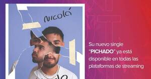 La Nación / “Pichado”: Nicolá sorprende a sus seguidores con su nueva canción