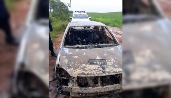 Pareja asesinada e incinerada en vehículo, sospechoso un ex novio de la mujer