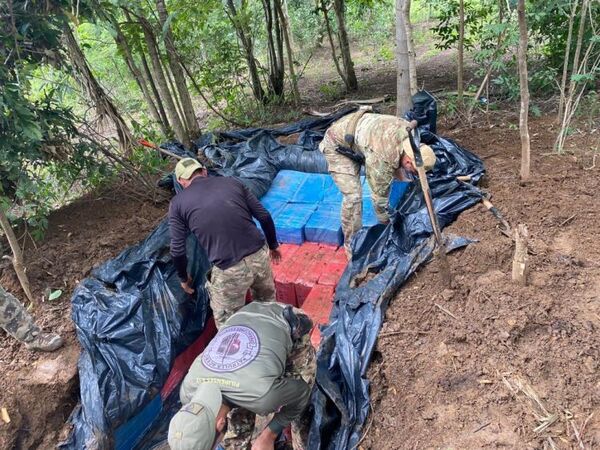 SENAD incautó más de 38 toneladas de Marihuana en Amambay