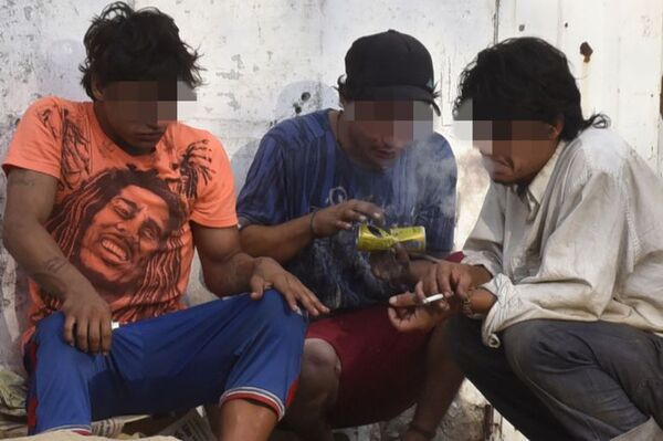 ¿Cuántos adictos a las drogas recorren las calles en Asunción y Central? - Nacionales - ABC Color