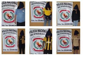 Seis hinchas de Peñarol fueron aprehendidos por denuncia de robo en el Mercado 4 - Nacionales - ABC Color