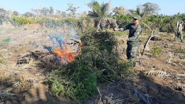 Policía resulta herido durante nuevo enfrentamiento con narcos en Puentesiño