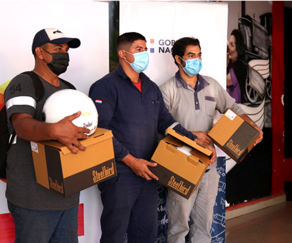 “Usá la cabeza”: Motociclistas de Ciudad del Este recibirán sus cascos de manera gratuita