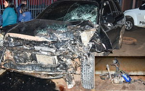 Conductor ebrio embistió y mató a dos personas en Caaguazú – Prensa 5