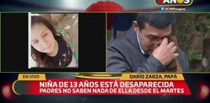 Crónica / Retoña está desaparecida y su familia he’i que escribía con joven