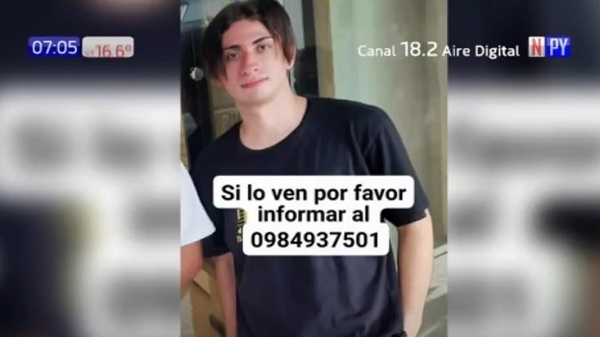 Joven se encuentra desaparecido en Areguá | Noticias Paraguay