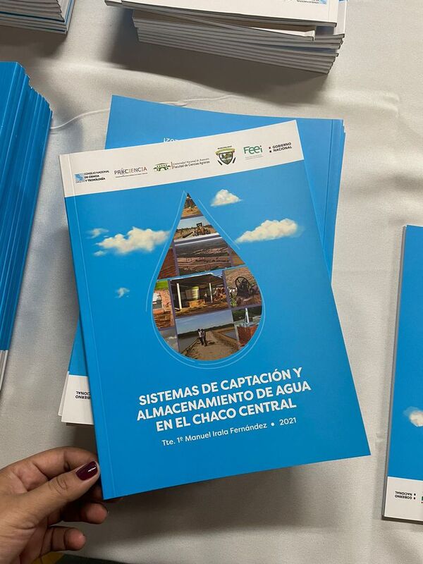 Lanzan libro sobre sistemas de acopio de agua en el Chaco - Noticias del Chaco - ABC Color