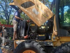 Comuna hereda equipos viales en estado deplorable en San Roque González - Nacionales - ABC Color