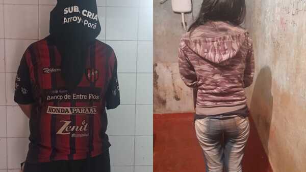 ¿Triangulo amoroso?, pareja detenida por sup. agredir a un hombre en Arroyo Pora