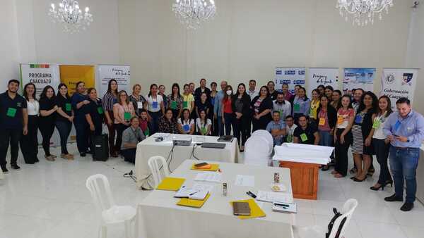 El MINNA capacita a concejales y funcionarios de municipios de Caaguazú