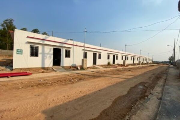 Diario HOY | Más de 100 familias del Bañado Tacumbú fueron ubicadas en viviendas temporales
