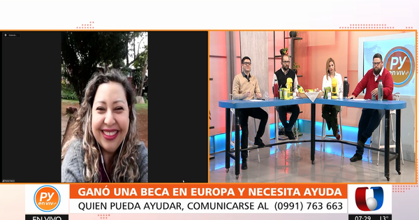 Docente ganó beca en Europa y solicita ayuda a la ciudadanía para viajar