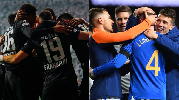 Eintracht Frankfurt y Rangers, finalistas de la Europa League