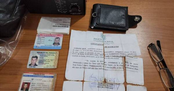 La Nación / Puentesiño: durante operativo hallaron cédula del presunto responsable de la muerte de tres policías