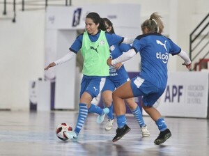 Preparativos para el amistoso - APF