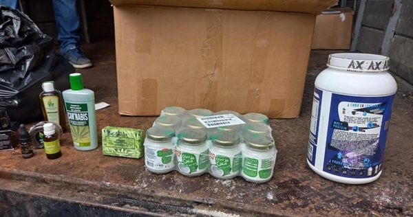 Incautaron productos a base de cannabis que habrían ingresado de contrabando al país - Megacadena — Últimas Noticias de Paraguay