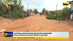 Rastrillaje en zonas rojas de Asunción - ABC Noticias - ABC Color