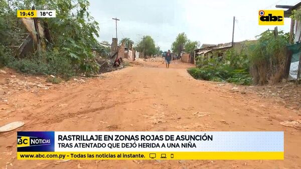 Rastrillaje en zonas rojas de Asunción - ABC Noticias - ABC Color