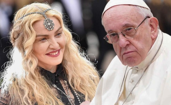 Madonna, tres veces excomulgada, pide hablar con el papa: “Soy una buena católica”