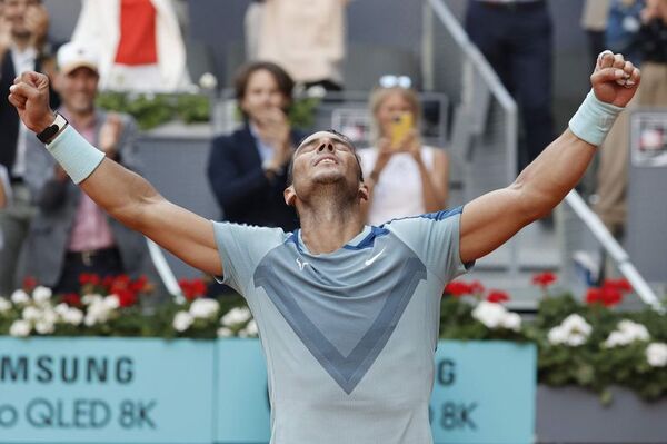 Duelo Alcaraz contra Nadal en el Masters 1000 de Madrid - Polideportivo - ABC Color