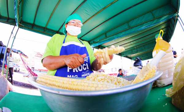 Productores de San Pedro realizan feria en el Mercado Abasto Norte de Limpio - El Trueno