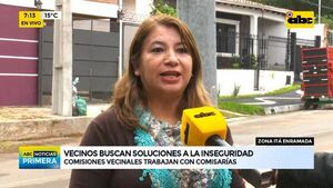 Vecinos buscan soluciones a la inseguridad - ABC Noticias - ABC Color